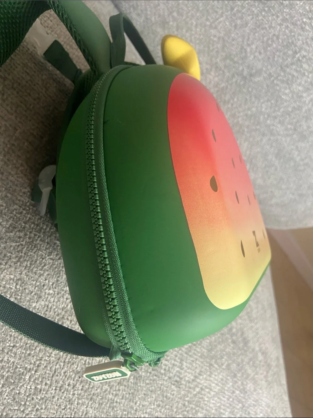 Zoy Zoi Kids Green & Pink Strawberry Mini Backpack